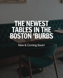 New restaurants opening in Boston's northern suburbs 2026