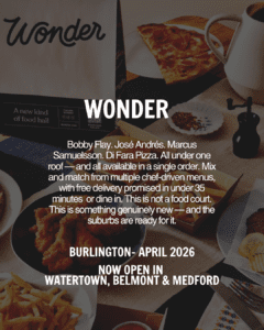 Wonder food hall Burlington Watertown Belmont Medford Massachusetts